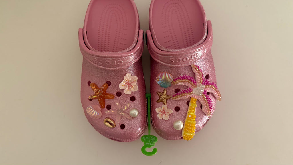 classic palm edition pink glitter