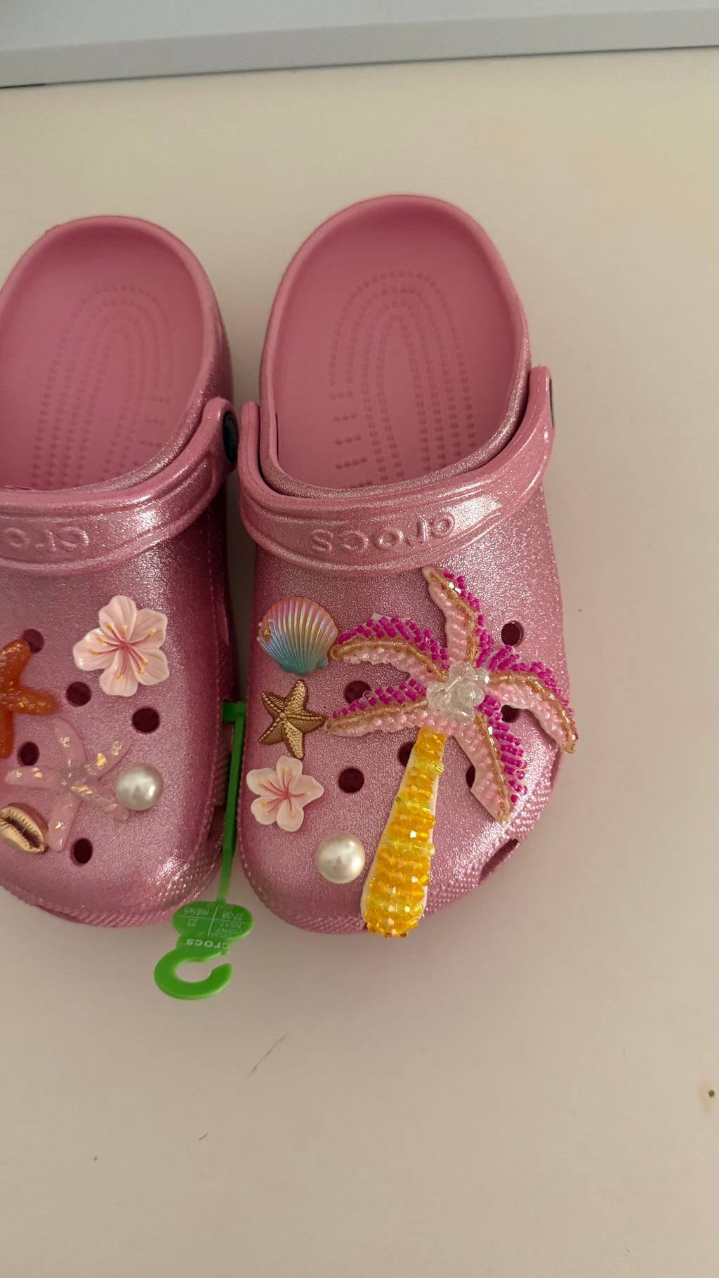 classic palm edition pink glitter