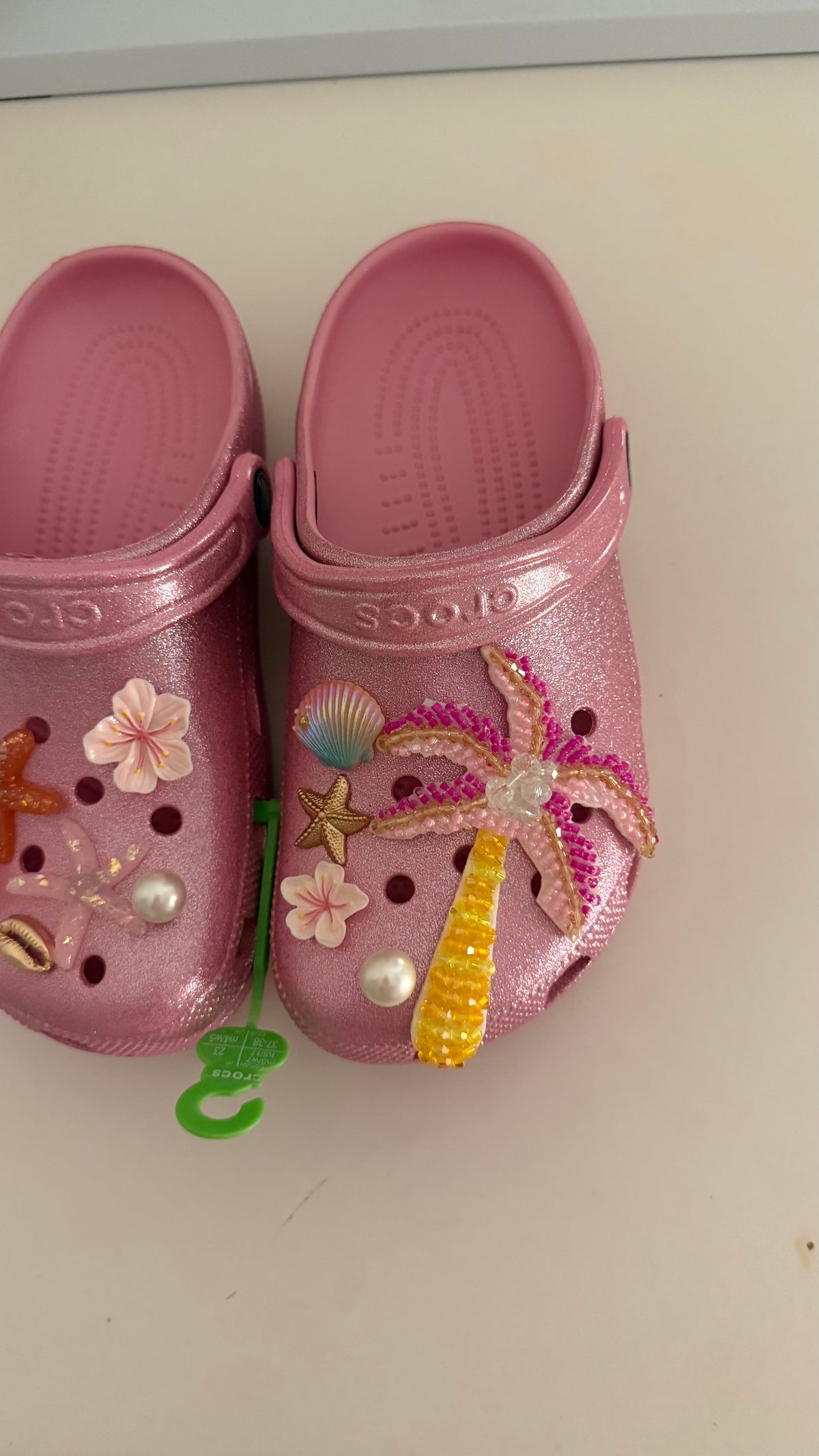 classic palm edition pink glitter