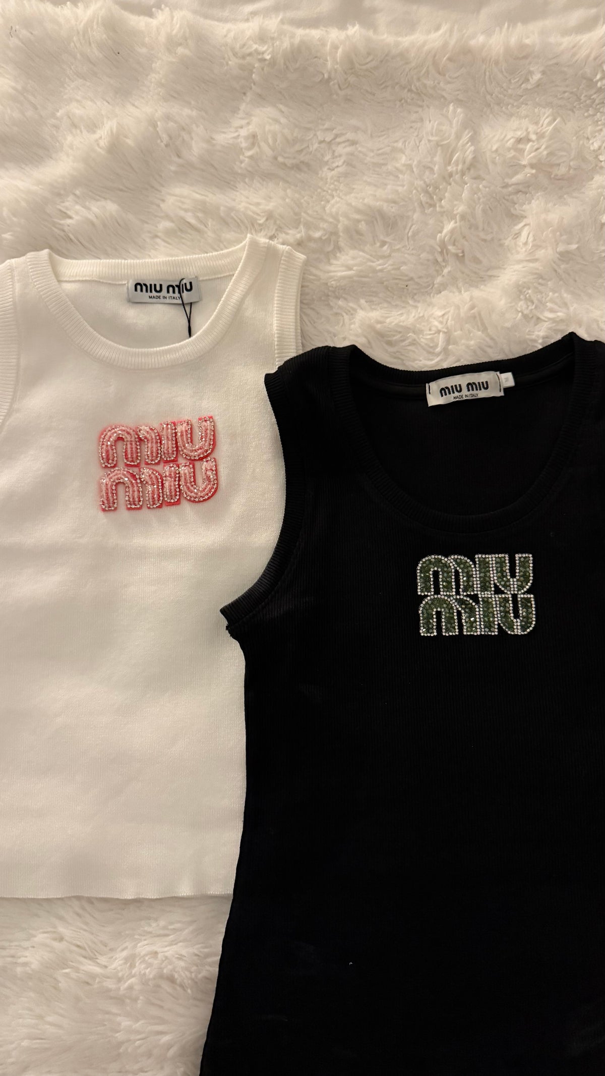 Lot de 2 Top MiuMiu