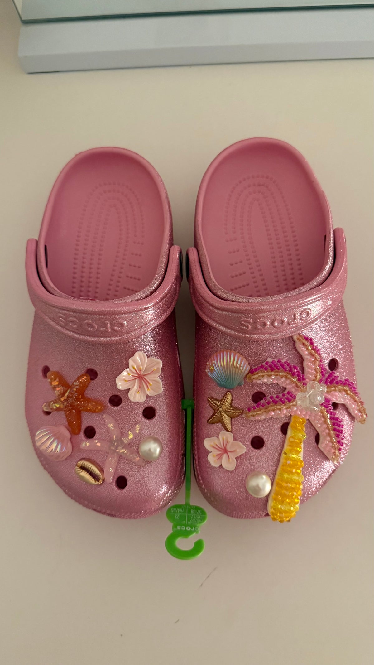 classic palm edition pink glitter