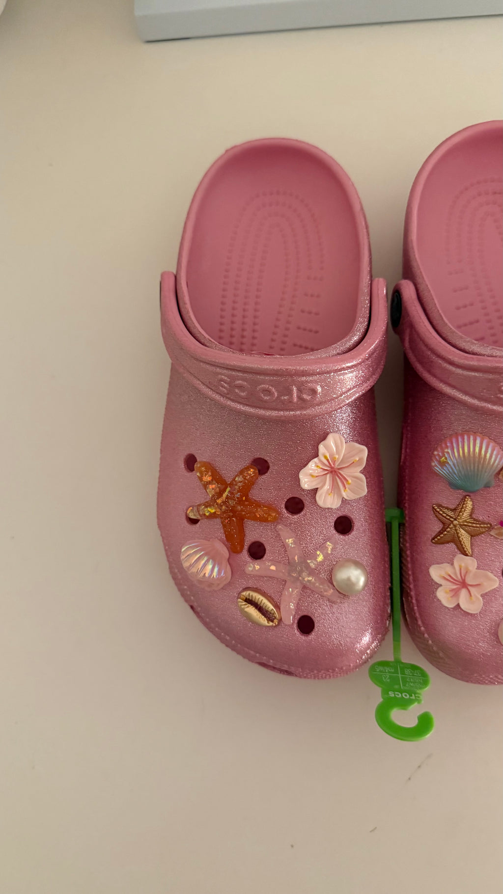classic palm edition pink glitter